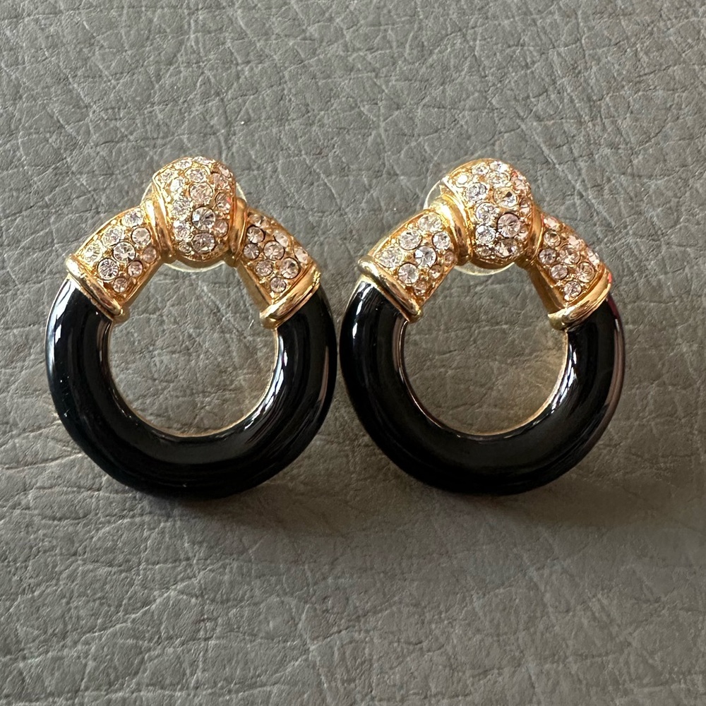 Vintage Swarovski earrings